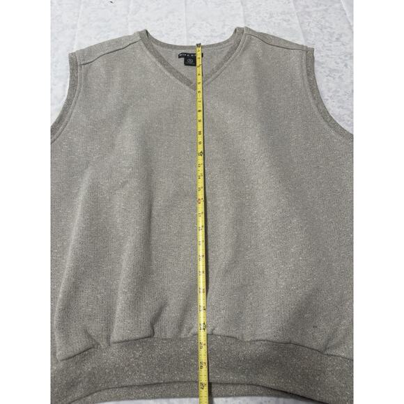 Mens Grey Size XL Vintage Nike Pullover Golf Vest V-Neck - Picture 8 of 8